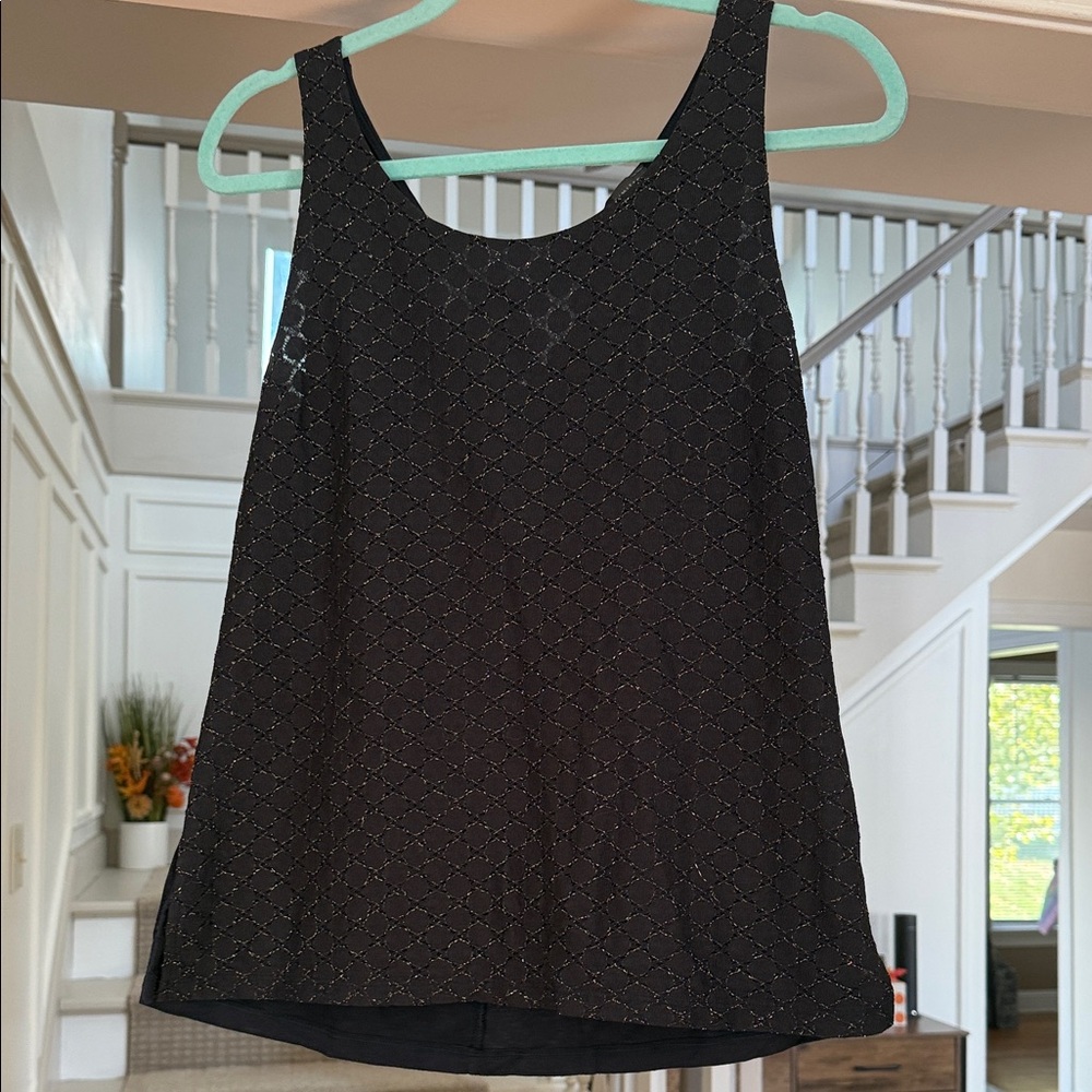 The Limited Shiny Tie Back Top
